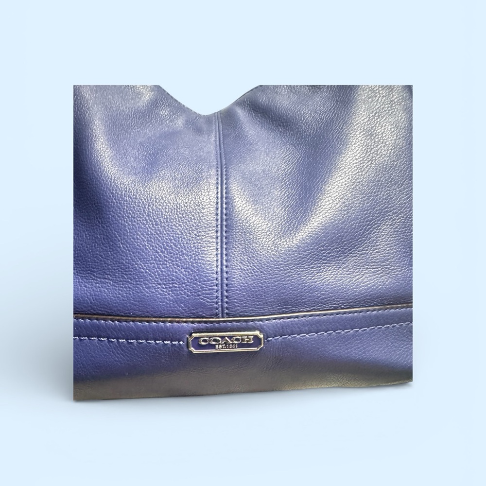 Coach Vibrant Purple Shoulder Bag - Picture 7 of 13